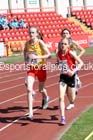 Junior girls 1500 metres, 2015 English Schools Track and Field Champs., Gateshead Stadium. Photo: David T. Hewitson/Sports for All Pics